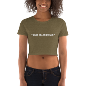 “THE BLESSING” – Women’s Crop Tee